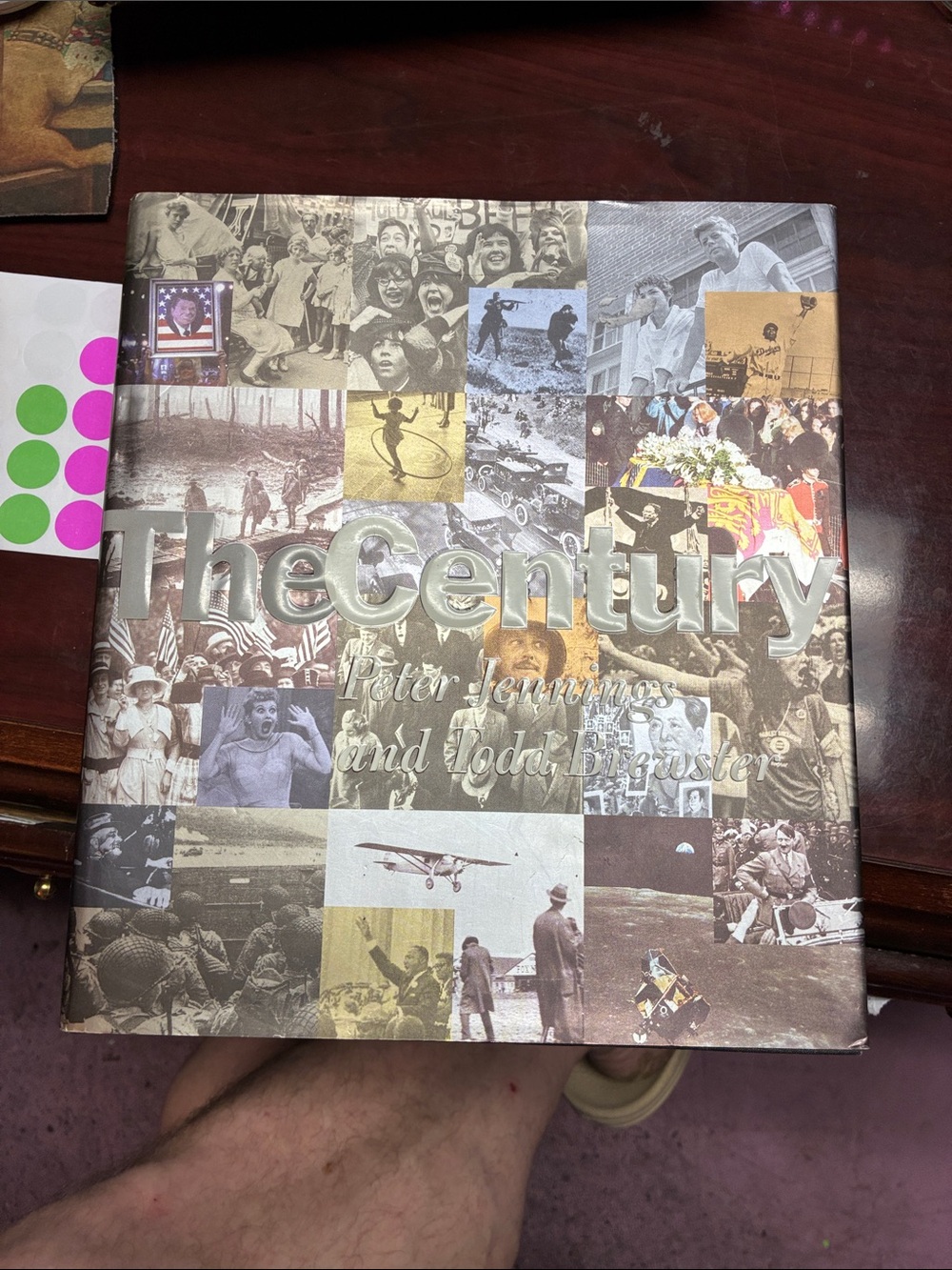The Century Hardcover Coffee Table Book - Multicolor Collage